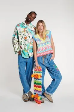 MIRA MIKATI Jeans SILVER LAKE -Vêtements Soldes Boutique mira mikati jeans silver lake 5