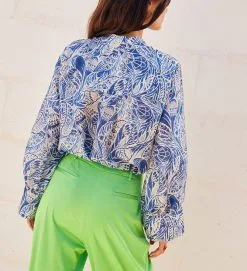 MOMONI Chemisier FRANKLIN 7 MOMONI Chemisier FRANKLIN -Vêtements Soldes Boutique momoni chemisier franklin 2