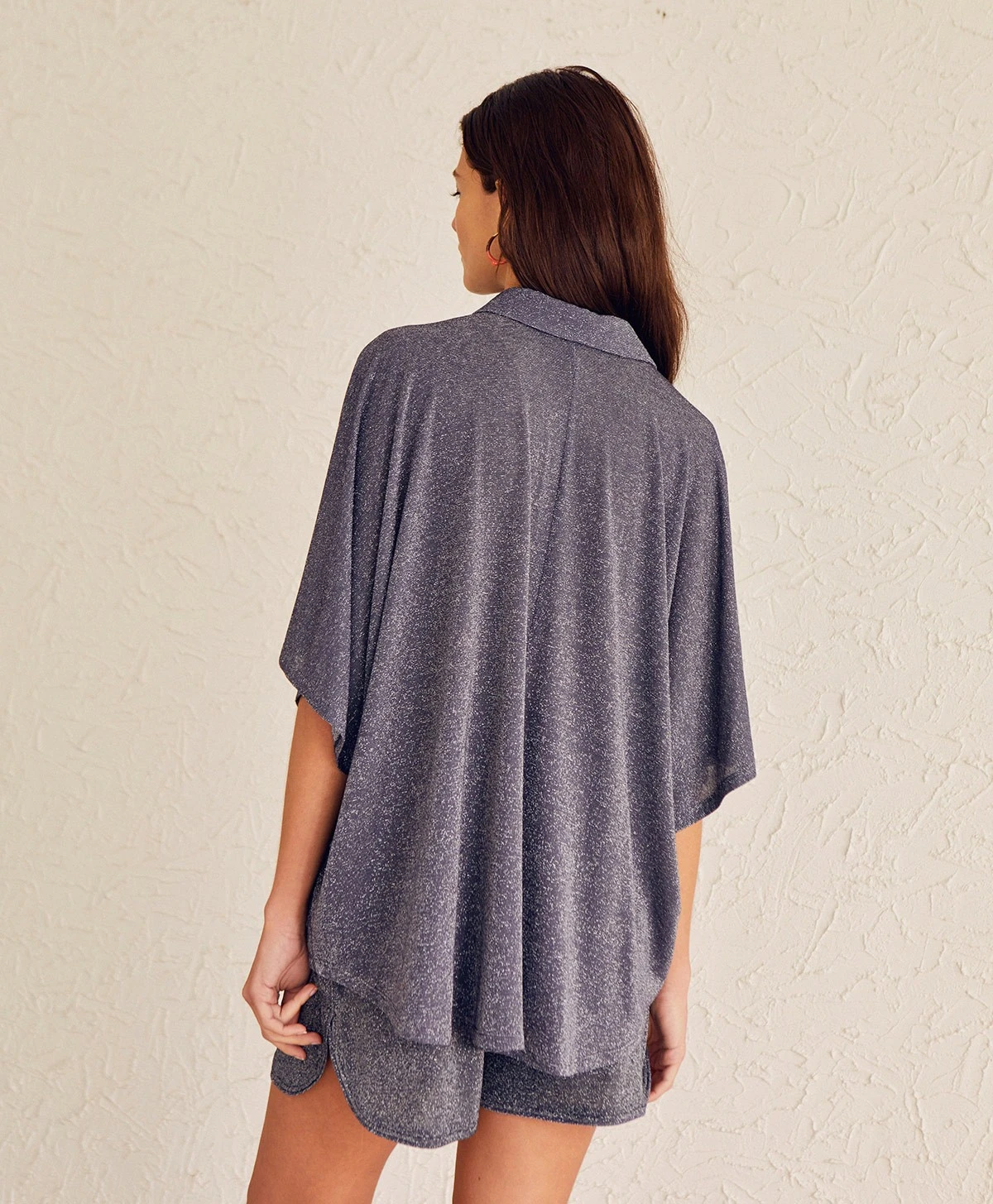 MOMONI Chemisier GENOVA BLUE 4 MOMONI Chemisier GENOVA BLUE – Image 4