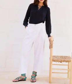 MOMONI Pantalon GRECALE 5 MOMONI Pantalon GRECALE -Vêtements Soldes Boutique momoni pantalon grecale 1