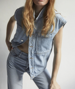 ROSEANNA Blouson CHRITIE DENIM -Vêtements Soldes Boutique roseanna blouson chritie denim 1