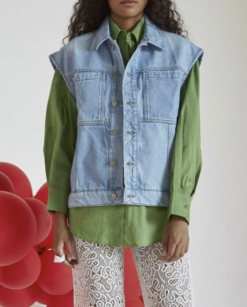 ROSEANNA Blouson CHRITIE DENIM -Vêtements Soldes Boutique roseanna blouson chritie denim