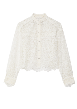 ROSEANNA Chemise CLEO GUIPURE