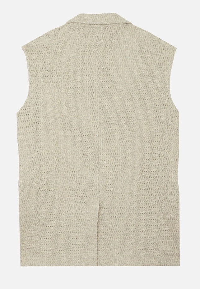 ROSEANNA Gilet KENT RAFIA 6 ROSEANNA Gilet KENT RAFIA – Image 6