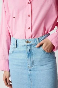 ROSEANNA Jupe MONA DENIM -Vêtements Soldes Boutique roseanna jupe mona denim 3