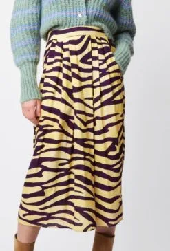 ROSEANNA Jupe WALKER ZEBRA -Vêtements Soldes Boutique roseanna jupe walker zebra 2