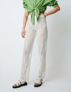 ROSEANNA Pantalon KING GUIPURE -Vêtements Soldes Boutique roseanna pantalon king guipure 1