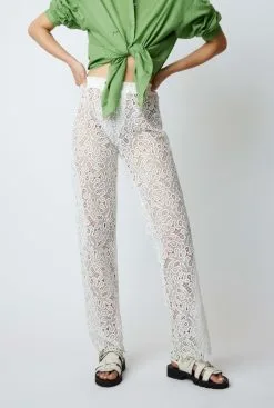 ROSEANNA Pantalon KING GUIPURE -Vêtements Soldes Boutique roseanna pantalon king guipure