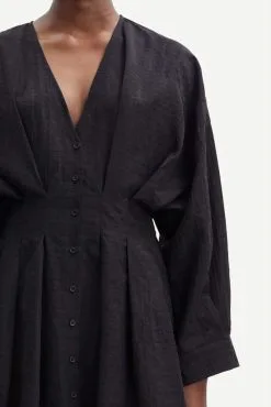 SAMSOE SAMSOE Robe ENGLA Black -Vêtements Soldes Boutique samsoe samsoe robe engla 2