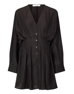 SAMSOE SAMSOE Robe ENGLA Black